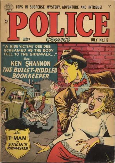 Police Comics (Quality, 1941 series) #117 (July 1952)