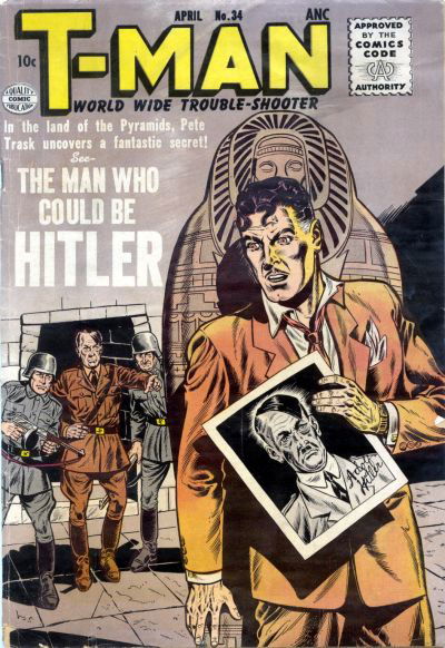 T-Man (Quality, 1951 series) #34 (April 1956)