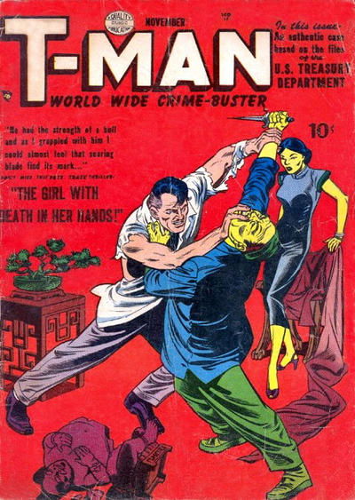 T-Man (Quality, 1951 series) #2 (November 1951)