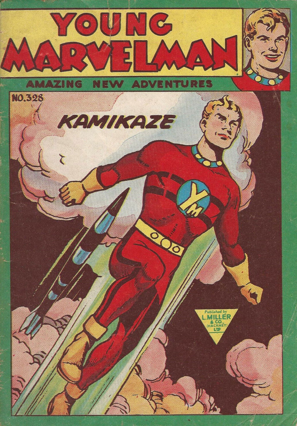 Young Marvelman (L. Miller & Co., 1954 series) #328 ([January 1960?])