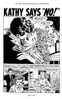 Real Love (Transport, 1952 series) #23 — Kathy Says "No!" (page 1)