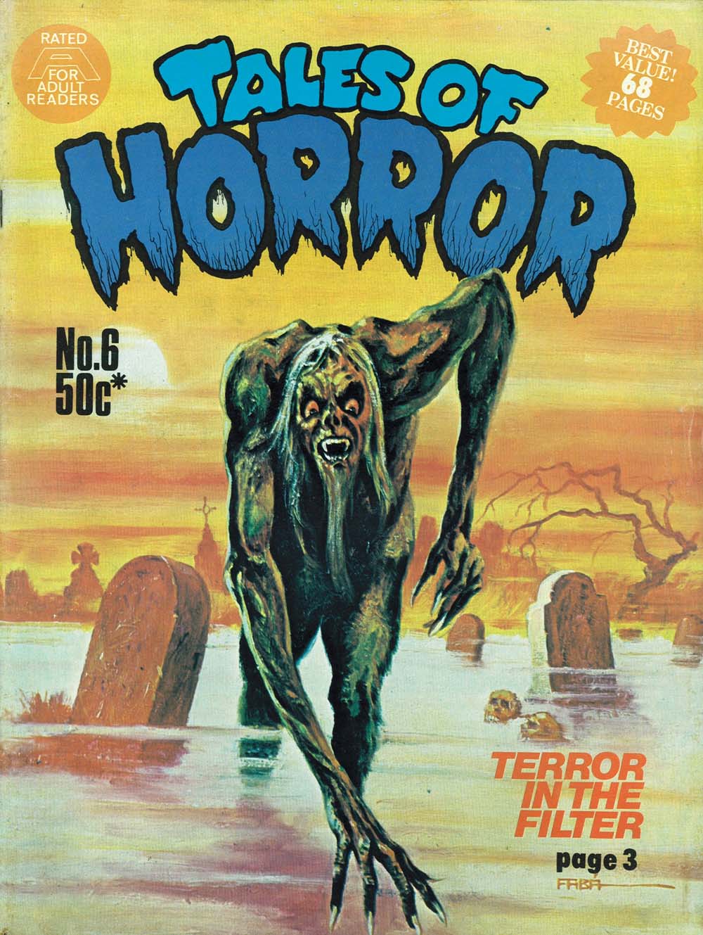 Tales of Horror (Gredown, 1975 series) v1#6 ([March 1977?])