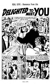 Real Love (Transport, 1952 series) #23 — Delighted to Meet You (page 1)