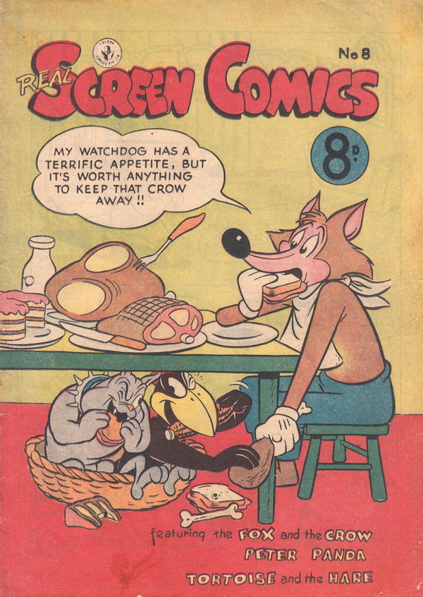 Real Screen Comics (Colour Comics, 1954 series) #8 ([December 1954])