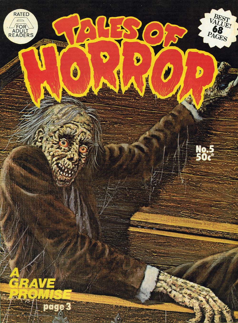 Tales of Horror (Gredown, 1975 series) v1#5 (November 1976)