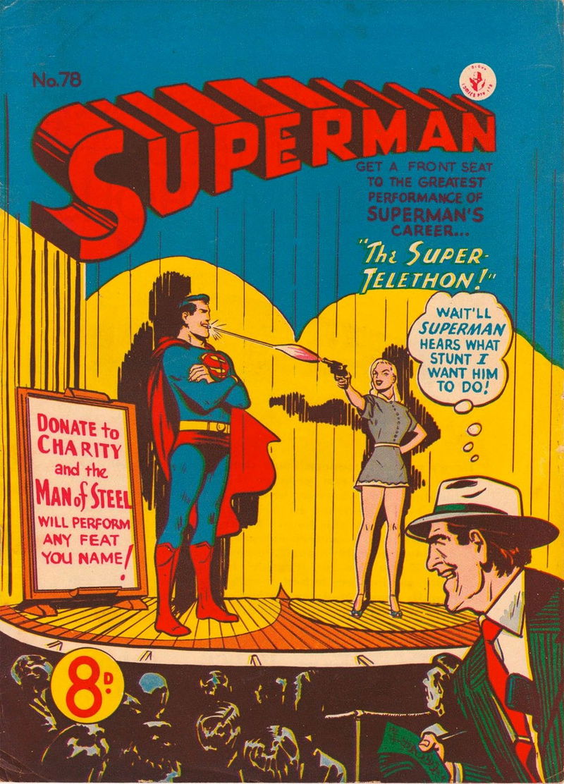 Superman (Colour Comics, 1950 series) #78 ([February 1954])