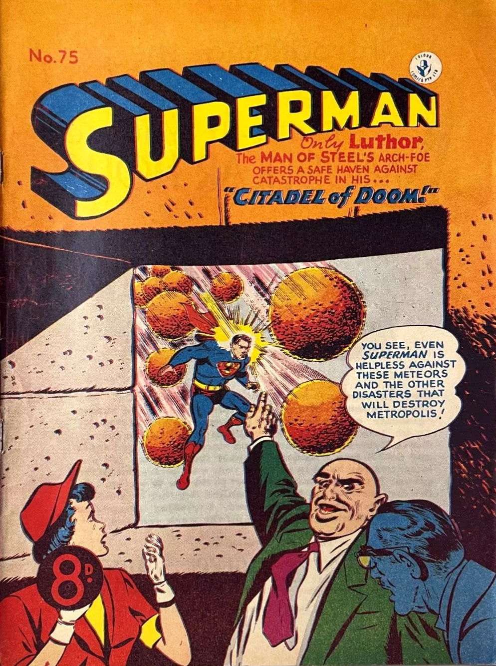 Superman (Colour Comics, 1950 series) #75 ([November 1953?])