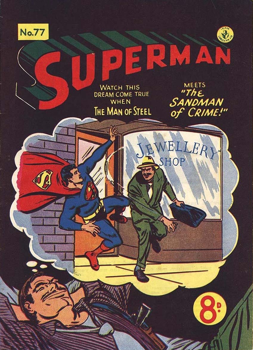 Superman (Colour Comics, 1950 series) #77 ([January 1954?])