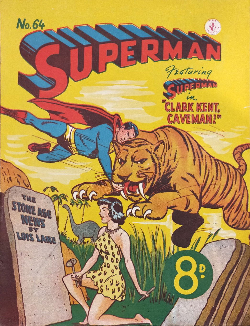 Superman (Colour Comics, 1950 series) #64 ([December 1952])