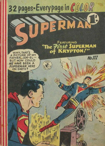 Superman (Colour Comics, 1950 series) #117 [April 1957]