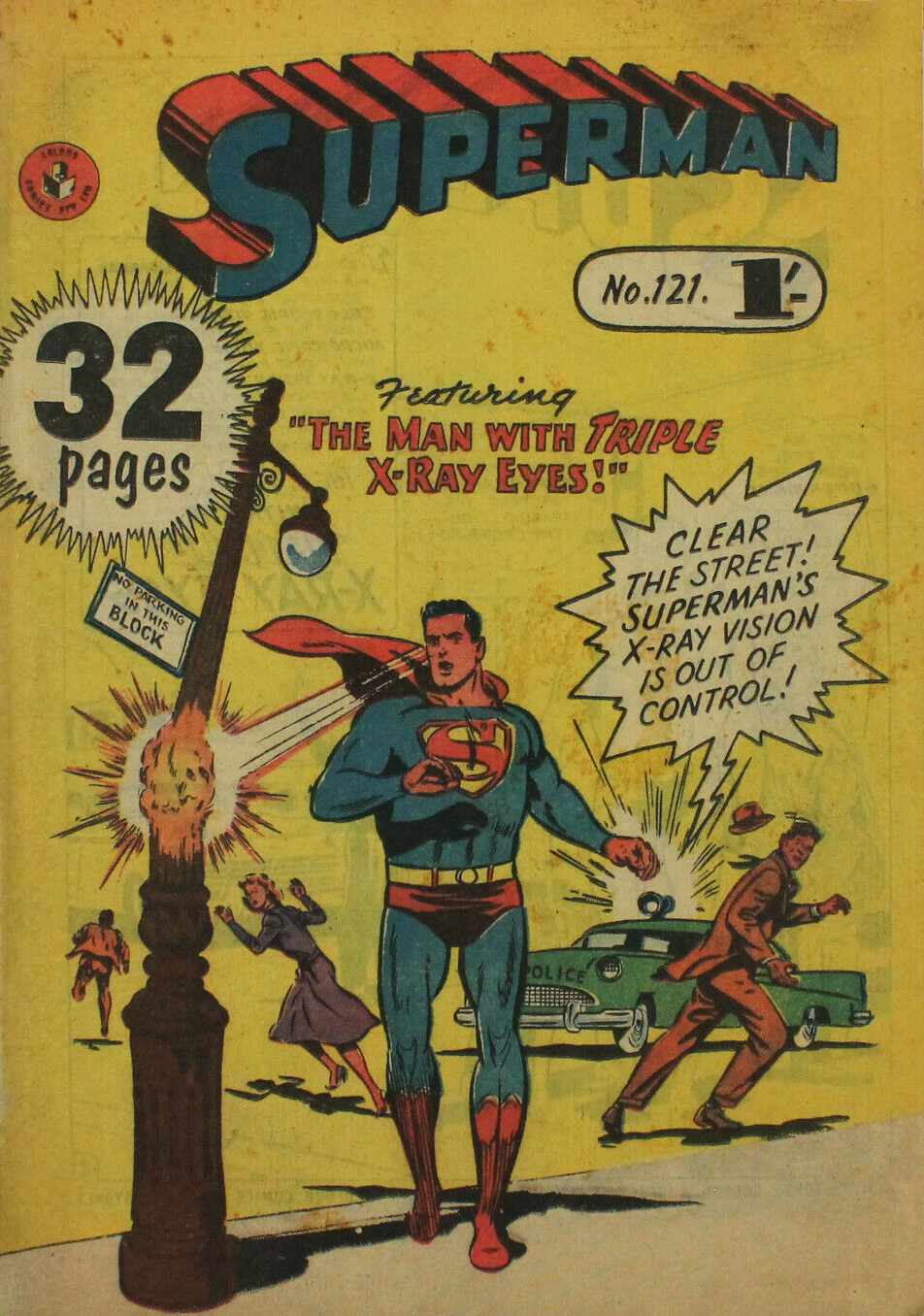 Superman (Colour Comics, 1950 series) #121 ([August 1957?])
