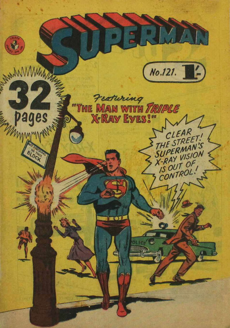 Superman (Colour Comics, 1950 series) #121 ([August 1957?])