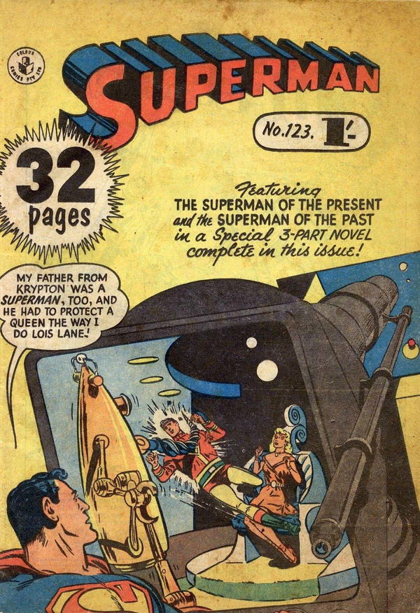 Superman (Colour Comics, 1950 series) #123 ([October 1957])