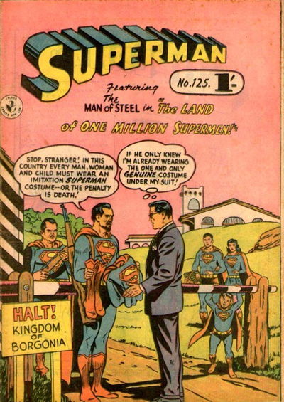 Superman (Colour Comics, 1950 series) #125 [December 1957]