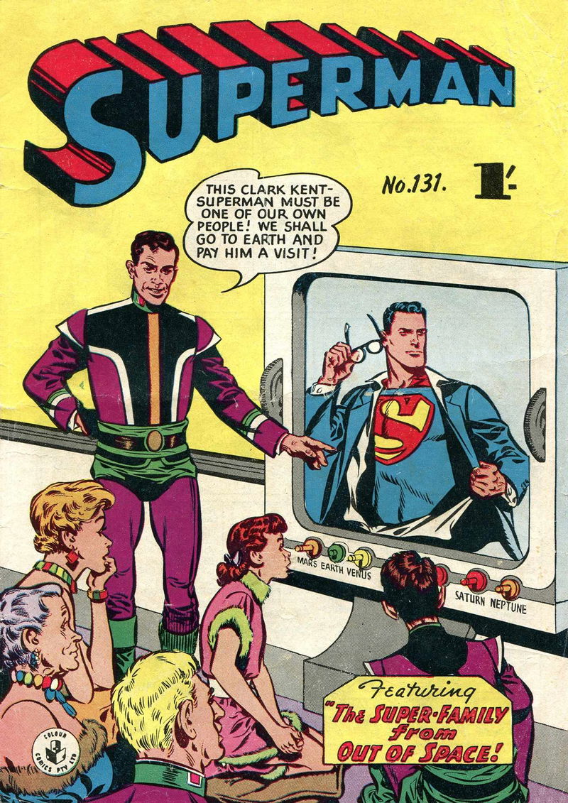 Superman (Colour Comics, 1950 series) #131 ([June 1958?])