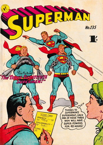 Superman (Colour Comics, 1950 series) #135 ([October 1958])