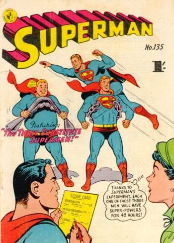 The Three Substitute Supermen!