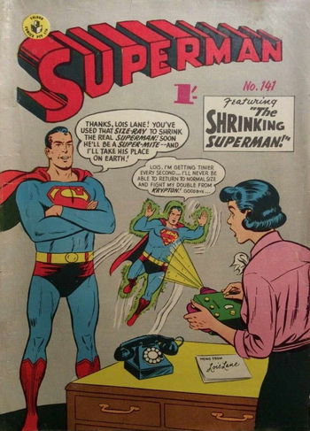 The Shrinking Superman!