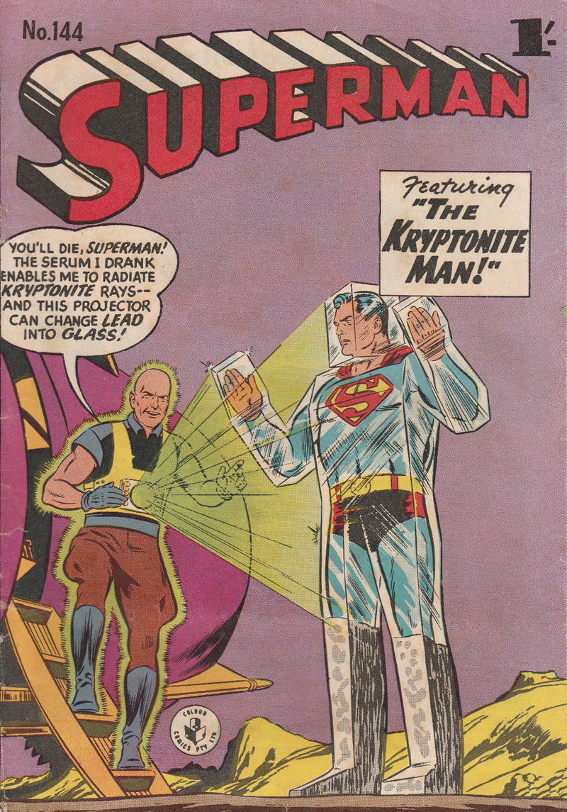 Superman (Colour Comics, 1950 series) #144 ([July 1959?])