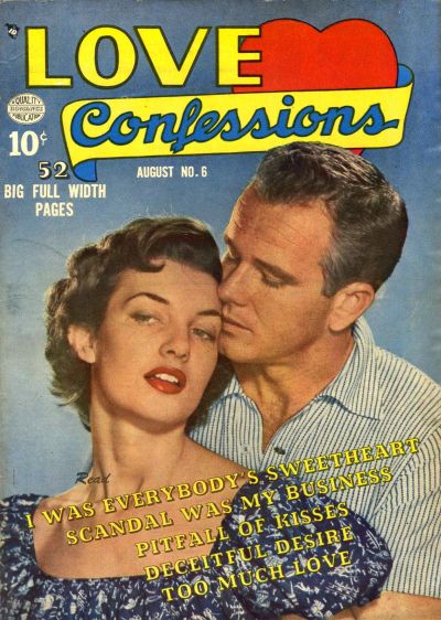 Love Confessions  #6 (August 1950)
