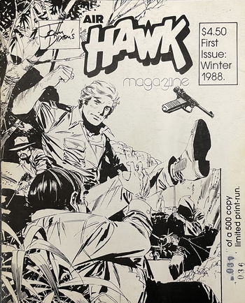 John Dixon's Air Hawk Magazine (ComicOz, 1988 series) #1 ([Winter 1988?])