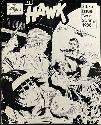 John Dixon's Air Hawk Magazine (ComicOz, 1988 series) #2 (Spring 1988)