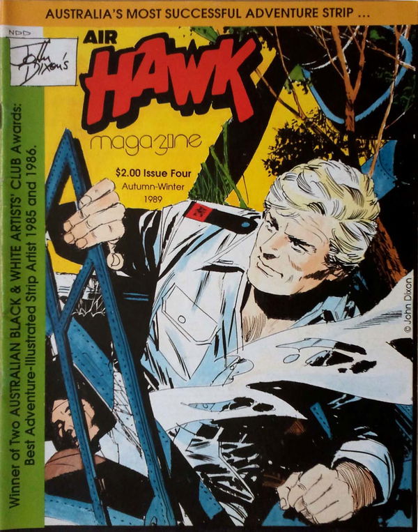 John Dixon's Air Hawk Magazine (ComicOz, 1988 series) #4 (Autumn/Winter 1989)