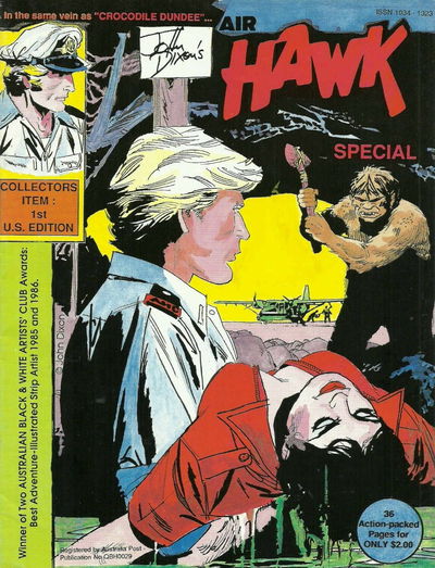 John Dixon's Air Hawk Magazine (ComicOz, 1988 series) #5 — Air Hawk Special July 1989