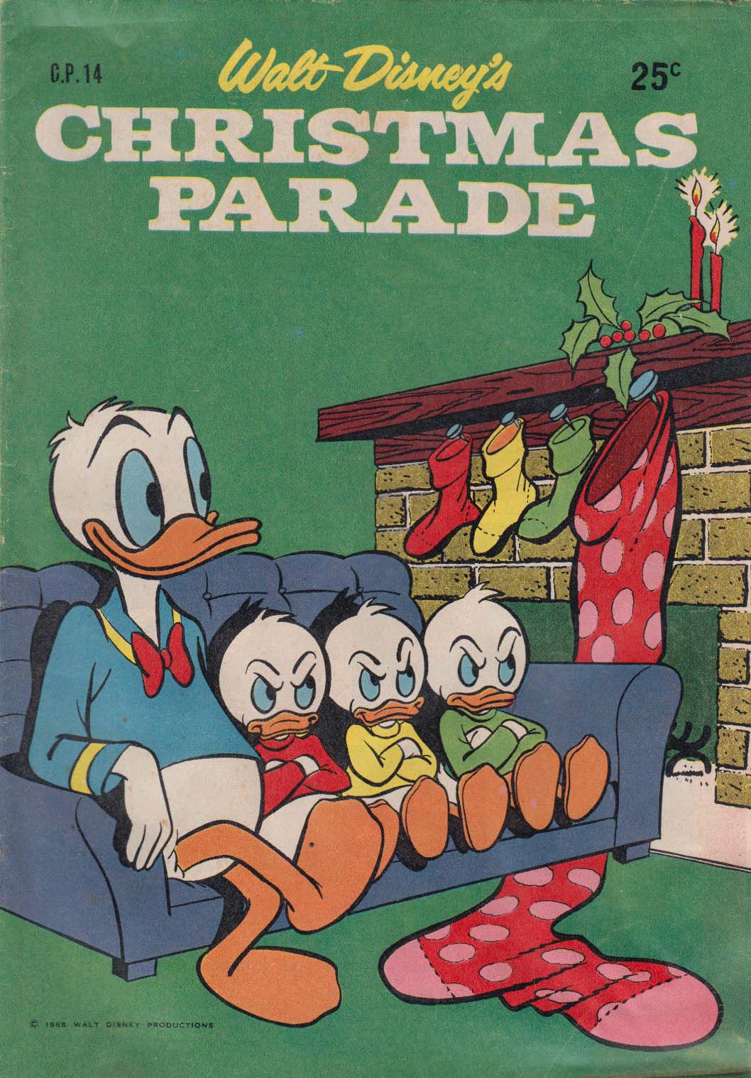 Walt Disney's Christmas Parade [CP Series] (WG Publications, 1953 series) #14 (December 1968)