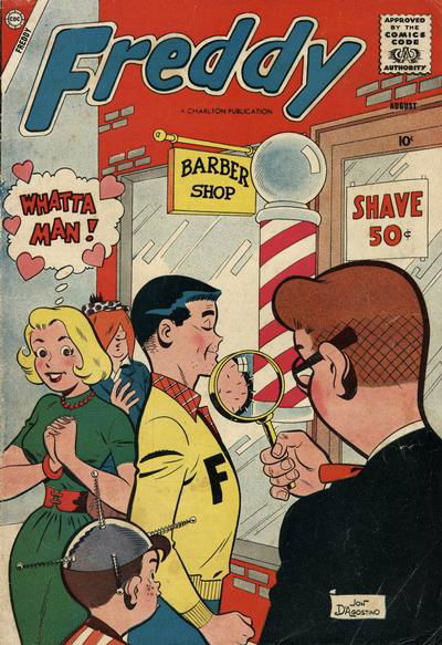 Freddy (Charlton, 1958? series) #13 (August 1958)