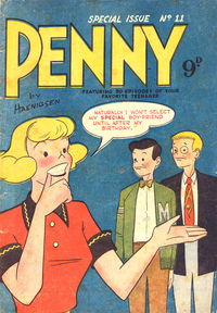 Penny the Favourite Teenager (Youngs, 1954 series) #11 [April 1954?]