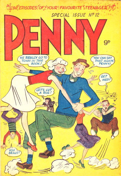 Penny the Favourite Teenager (Youngs, 1954 series) #12 [May 1954?]