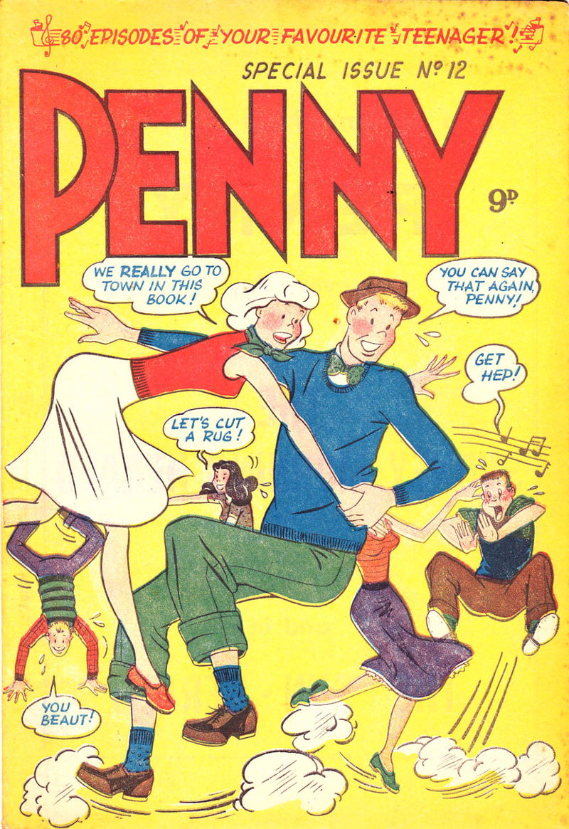 Penny the Favourite Teenager (Youngs, 1954 series) #12 ([May 1954?])