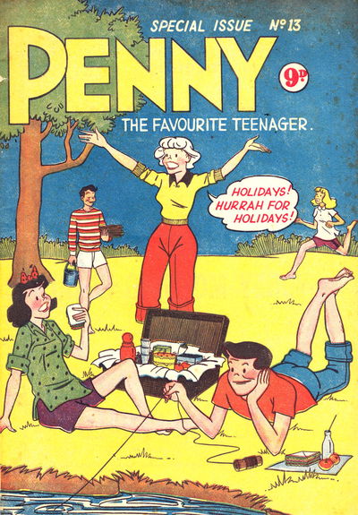 Penny the Favourite Teenager (Youngs, 1954 series) #13 [June 1954?]