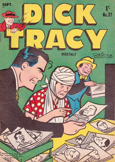 Dick Tracy Monthly (Illustrated, 1952 series) #77 September 1956