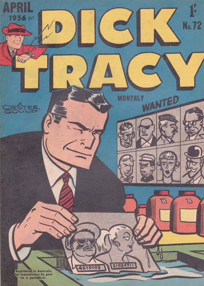 Dick Tracy Monthly (Illustrated, 1952 series) #72 April 1956