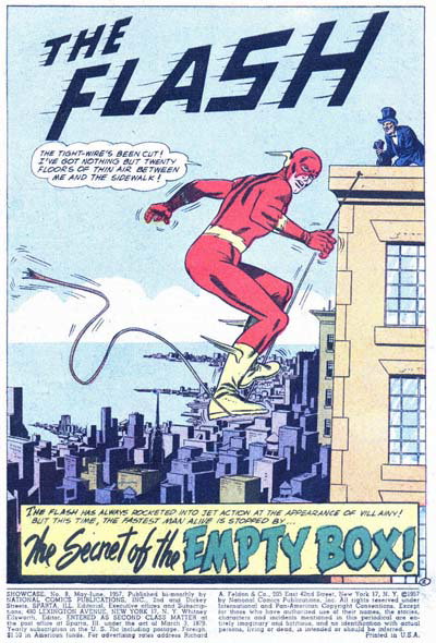 The Secret of the Empty Box! (<span class="fw-500">Showcase</span>  #8 (May-June 1957)), page 1