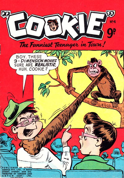 Cookie (Action Comics, 1955? series) #4 — "Cookie" the Funniest Teenager in Town! [1956?]