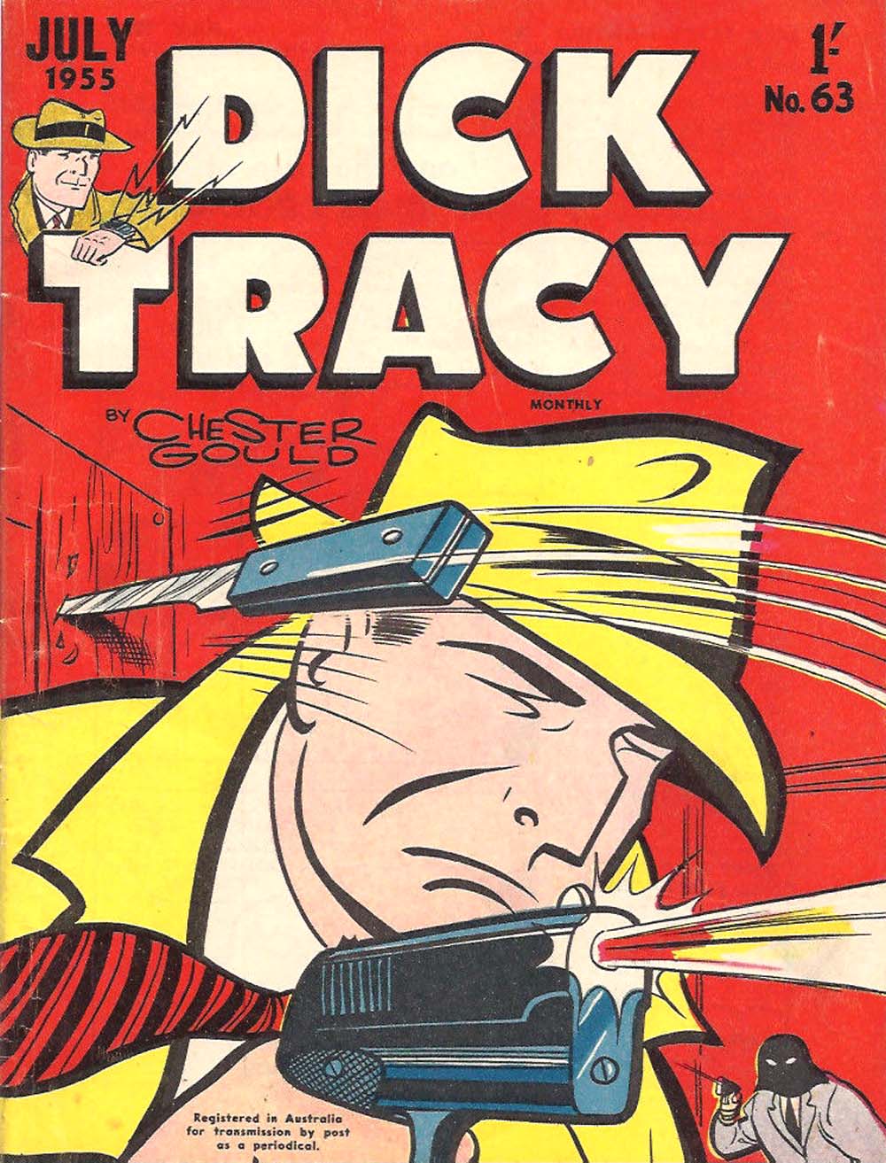 Dick Tracy Monthly (Illustrated, 1952 series) #63 (July 1955)