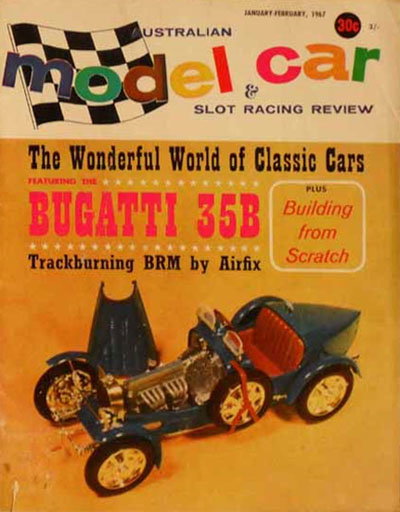 Australian Model Car & Slot Racing Review  v2#1 (January-February 1967)