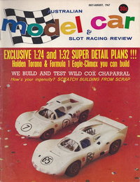 Australian Model Car & Slot Racing Review  v2#4 (July-August 1967)