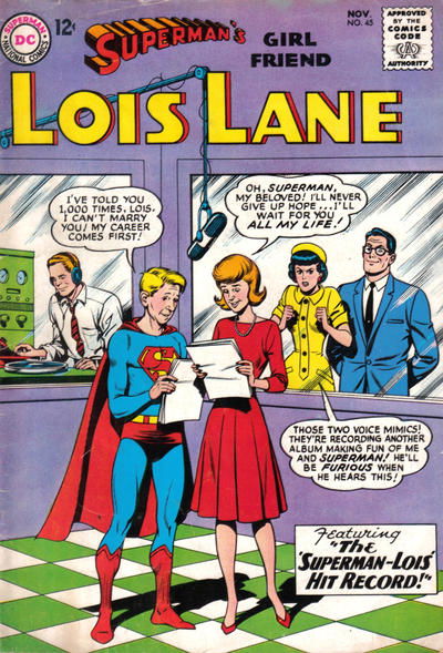 Superman's Girl Friend, Lois Lane (DC, 1958 series) #45 November 1963