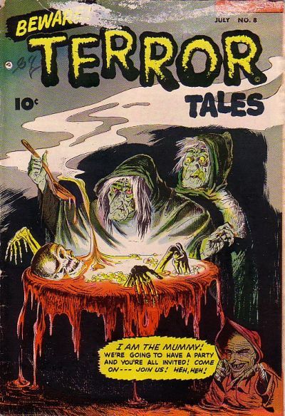 Beware! Terror Tales (Fawcett, 1952 series) #8 (July 1953)