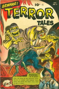 Beware! Terror Tales (Fawcett, 1952 series) #5 January 1953