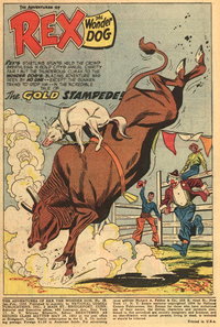 The Gold Stampede! (<span class="fw-500">The Adventures of Rex the Wonder Dog</span>  #19 (January-February 1955)), page 1