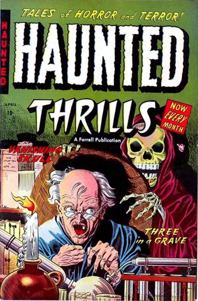 Haunted Thrills (Farrell, 1952 series) #8