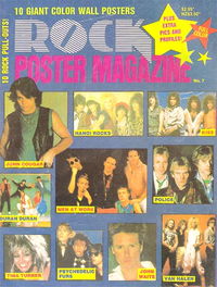 Rock Poster Magazine (Federal, 1984 series) #7 (1985)