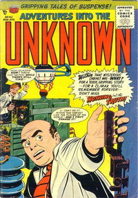 Adventures into the Unknown (ACG, 1948 series) #62 April 1955