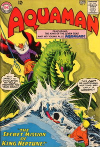 Aquaman (DC, 1962 series)  #9 (May-June 1963) — The Secret Mission of King Neptune!