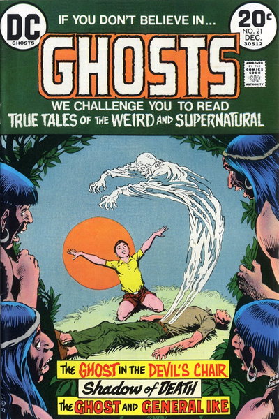 Ghosts  #21 (December 1973)